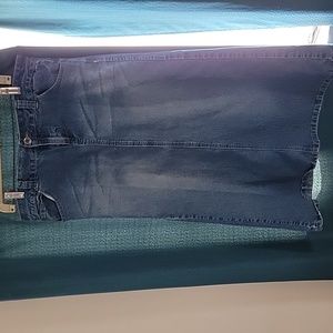 Womens denim skirt 12
